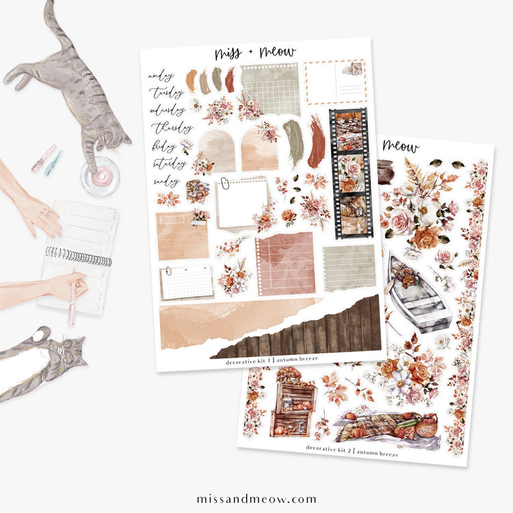 Autumn Breeze | Decorative Sticker Kit