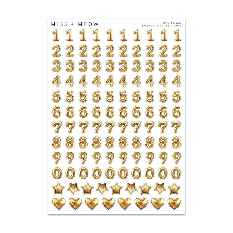 Balloons | GOLD Numbers