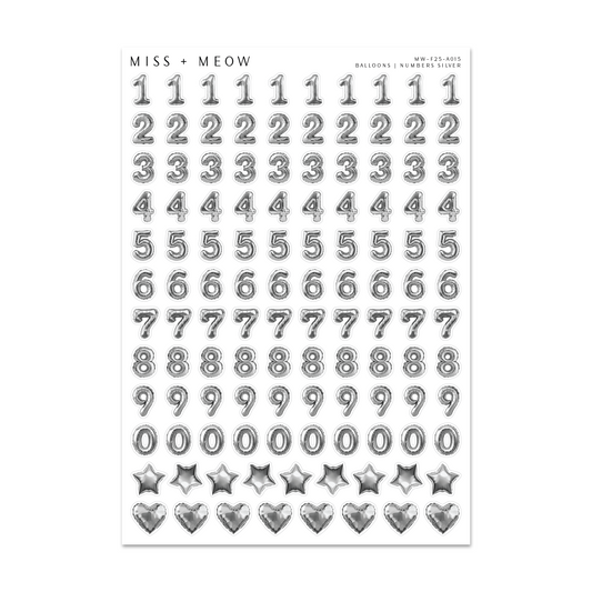 Balloons | SILVER Numbers