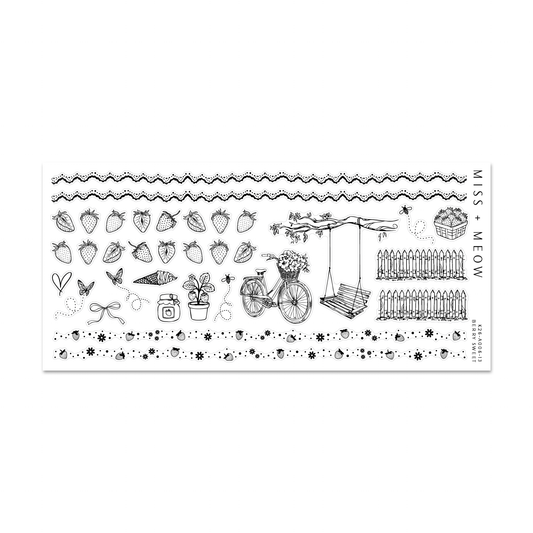 Berry Sweet | Foil Stickers