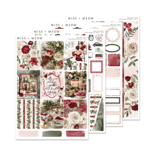 Christmas Soiree | Foiled Sticker Kit
