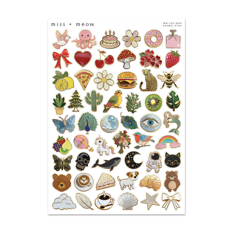Junk Journal | Enamel Pins