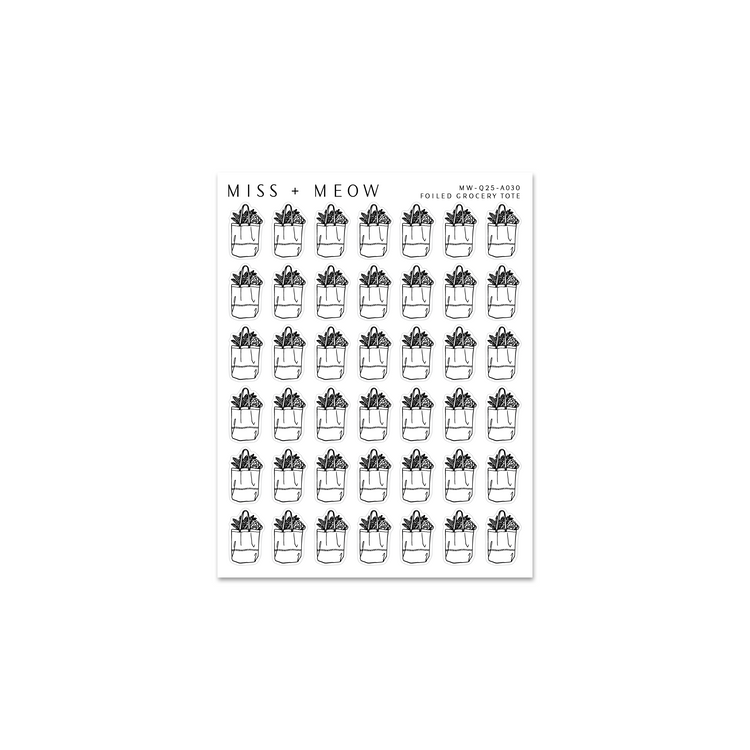 Icons | FOILED Grocery Tote