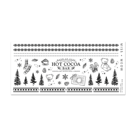 Hot Cocoa | Foil Stickers