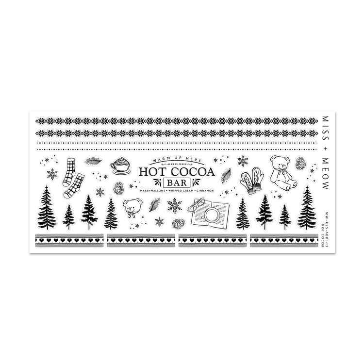 Hot Cocoa | Foil Stickers