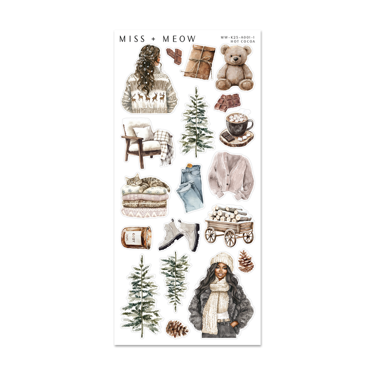 Hot Cocoa | Add-On Stickers