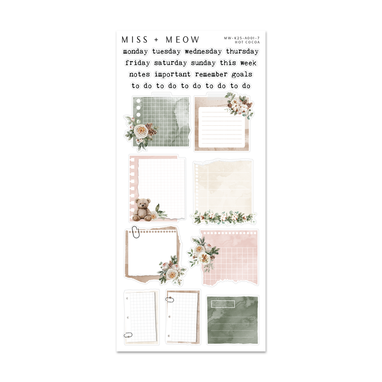 Hot Cocoa | Add-On Stickers