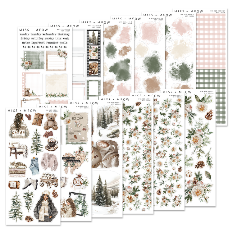 Hot Cocoa | Add-On Stickers