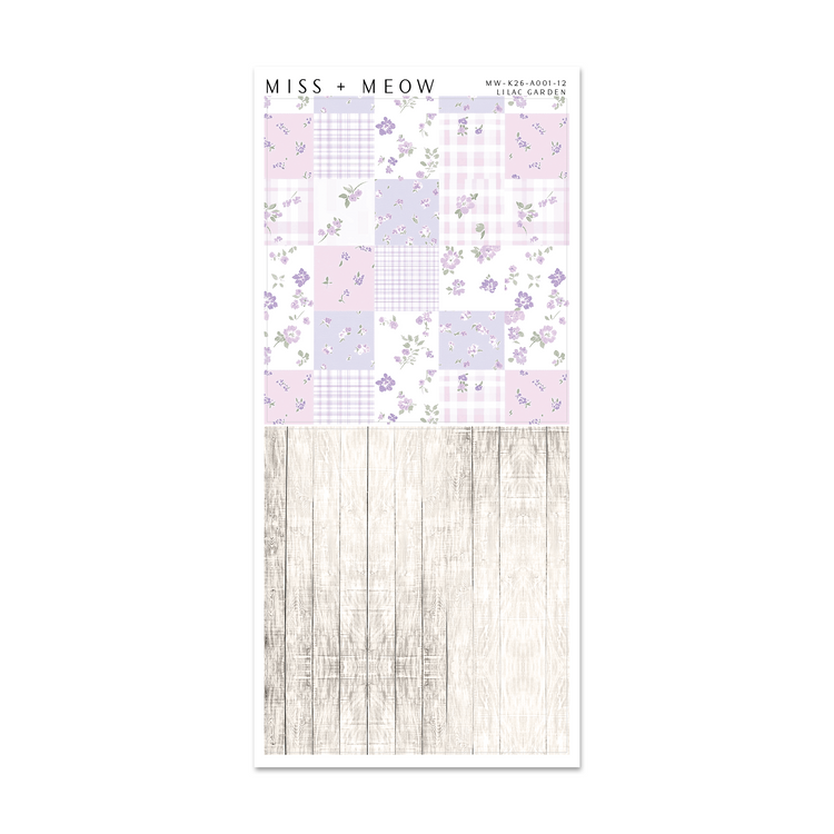 Lilac Garden | Add-On Stickers