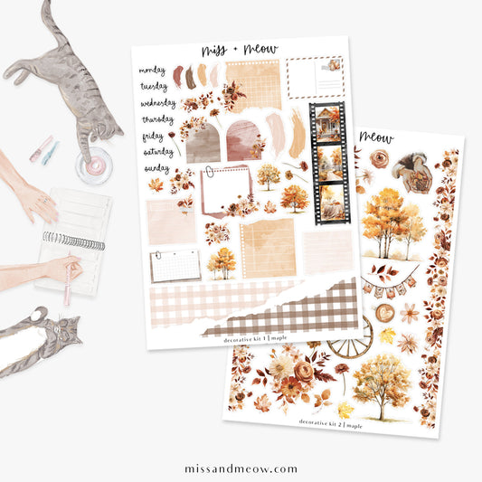 Maple | Decorative Sticker Kit