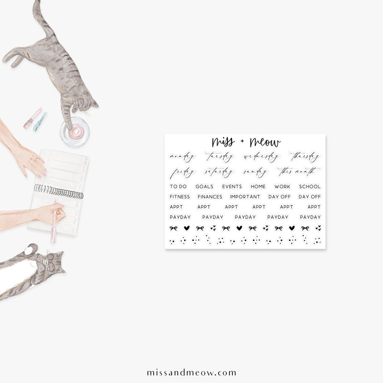 May 2024 | Foiled Monthly Sticker Kit