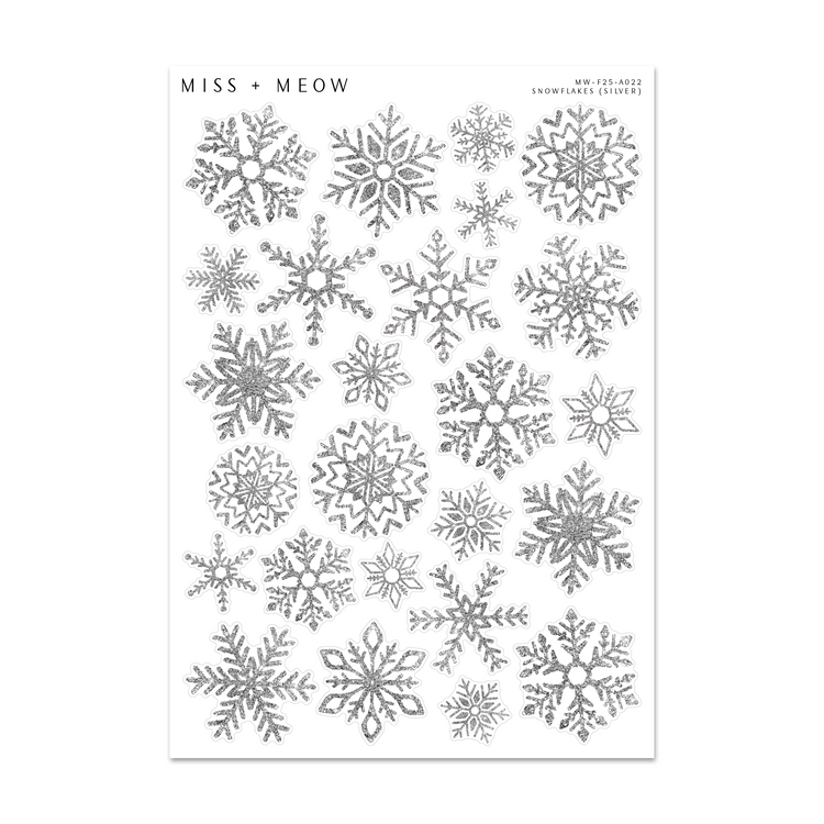 Deco | Snowflakes SILVER