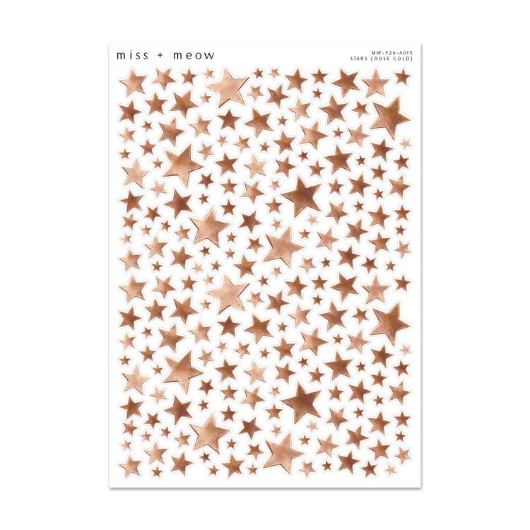 Deco | Stars ROSE GOLD