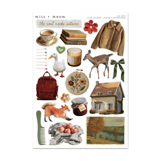 Junk Journal | Autumn Cottagecore