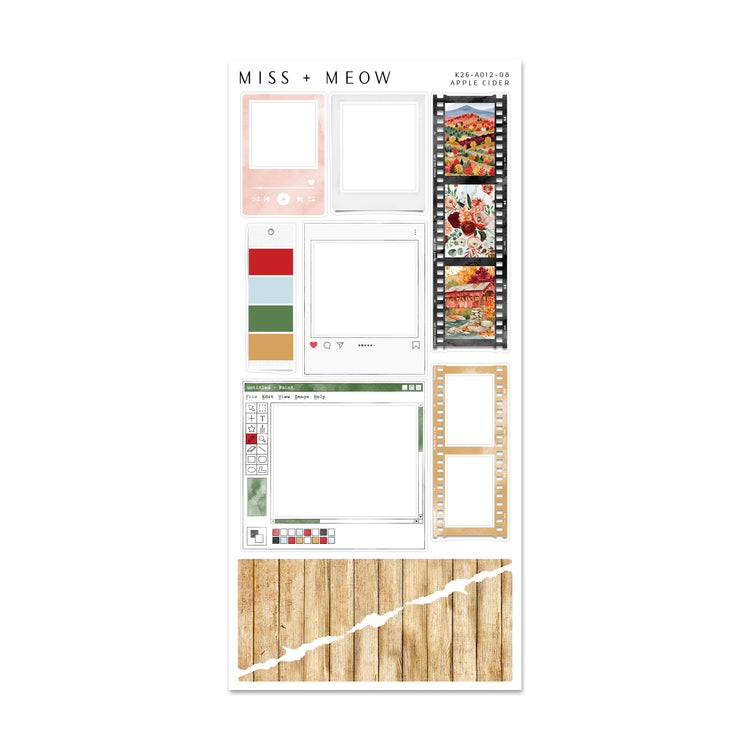 Apple Cider | Add-On Stickers