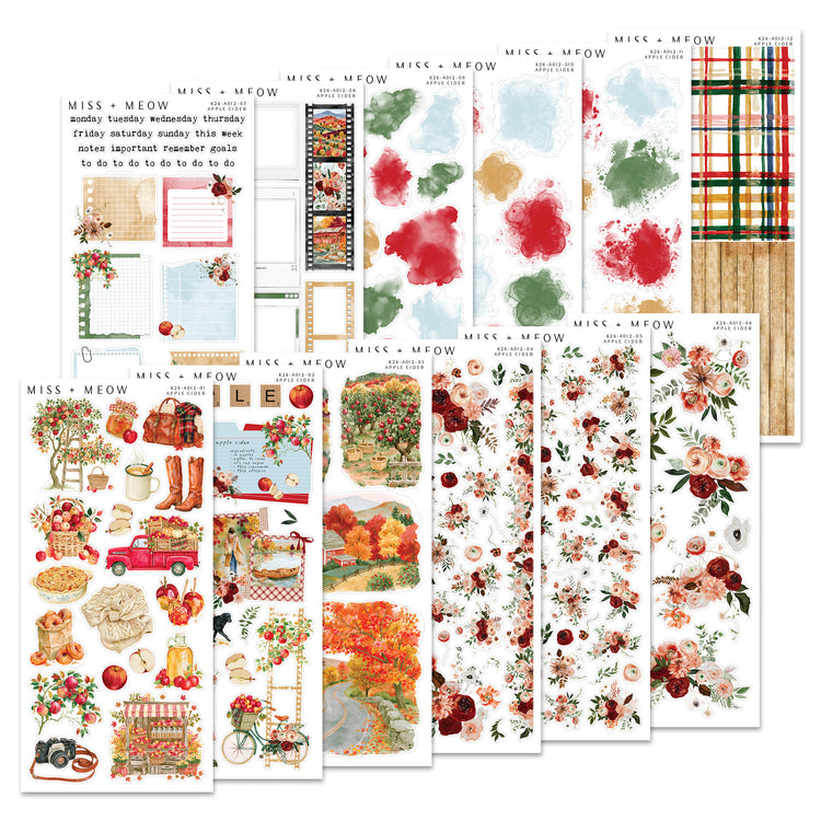 Apple Cider | Add-On Stickers