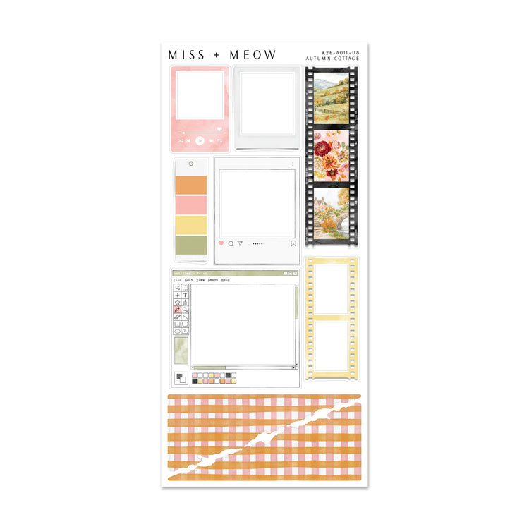 Autumn Cottage | Add-On Stickers