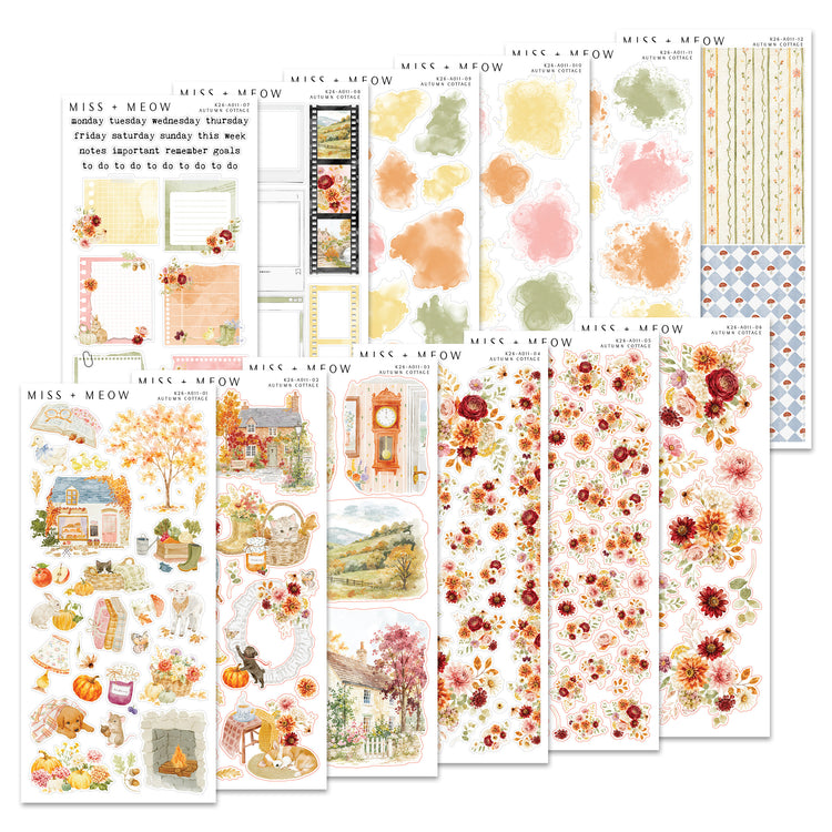 Autumn Cottage | Add-On Stickers