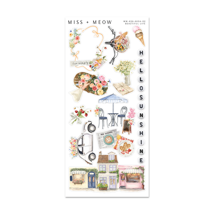 Beautiful Life | Add-On Stickers
