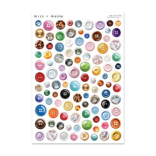 Junk Journal | Buttons Vol. 1
