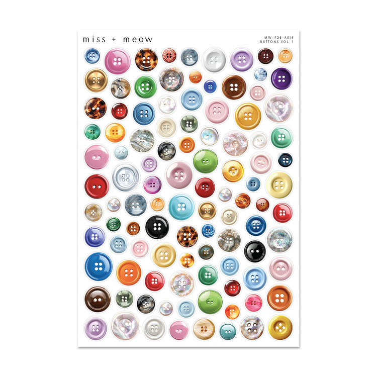 Junk Journal | Buttons Vol. 1