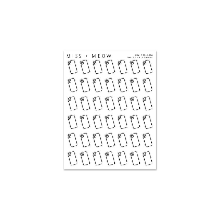 Icons | FOILED Cellphone