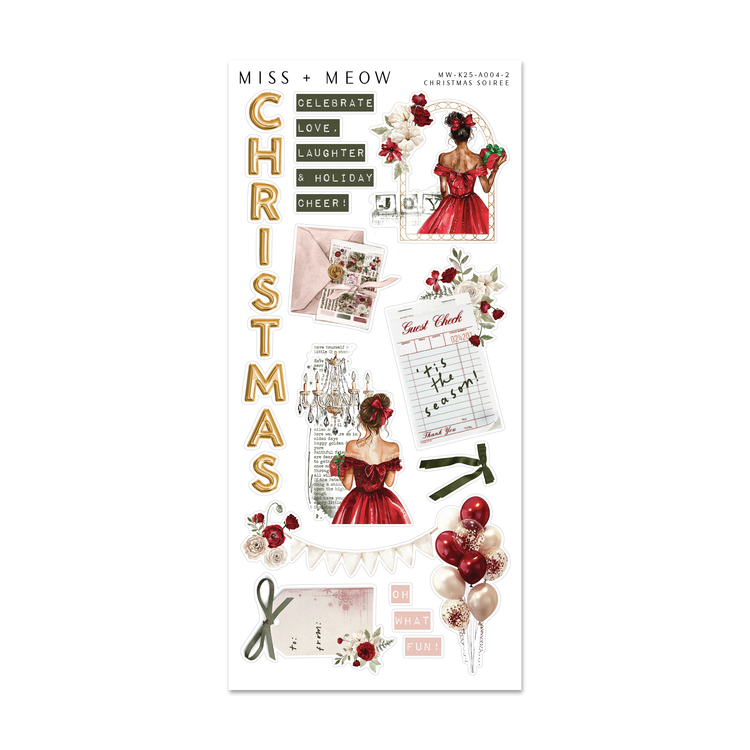 Christmas Soiree | Add-On Stickers