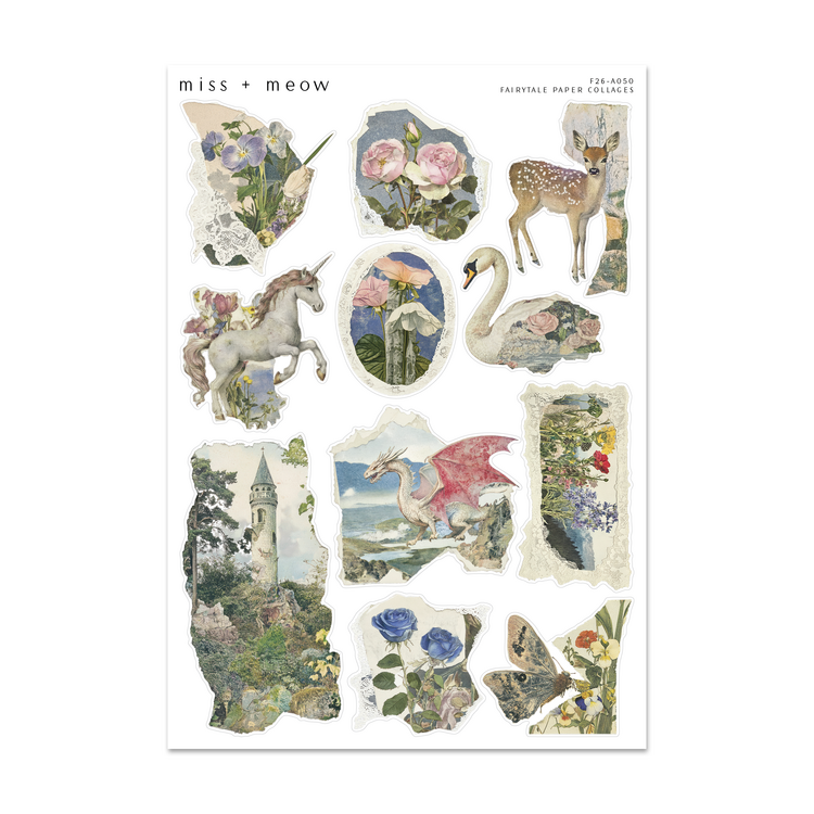 Deco | Fairytale Paper Collages