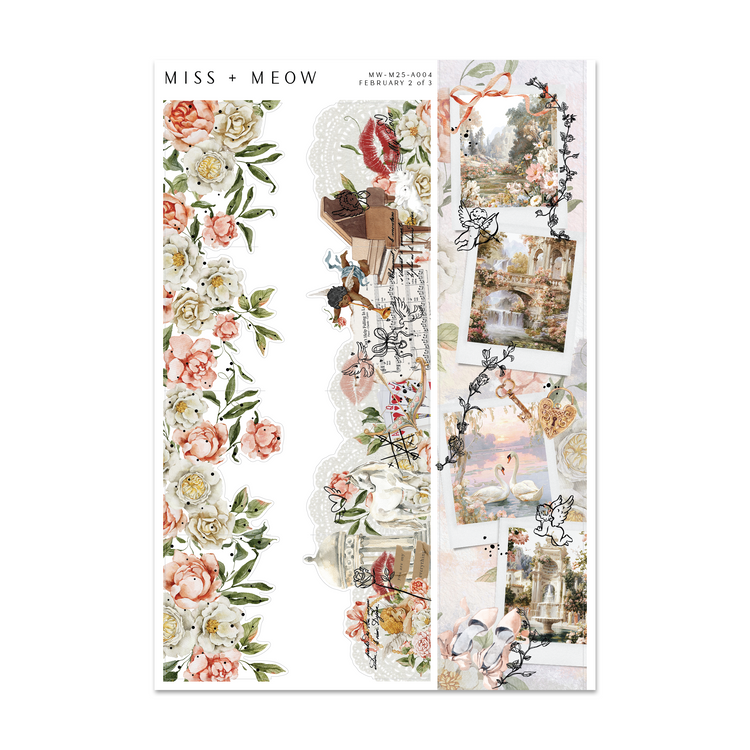 February 2026 | Foiled Monthly Sticker Kit