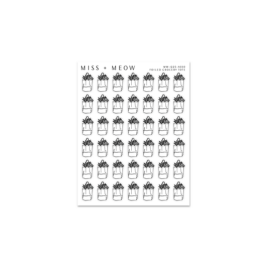 Icons | FOILED Grocery Tote