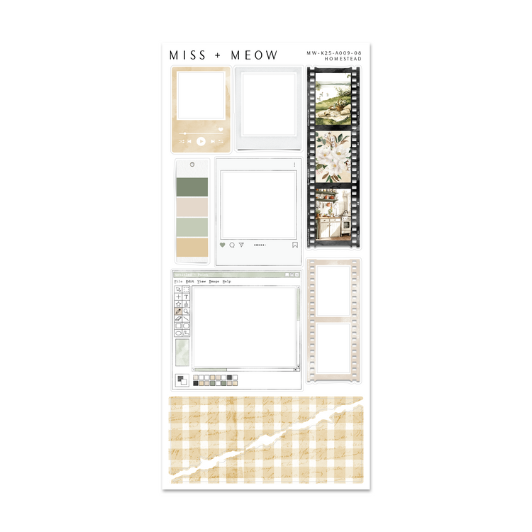 Homestead | Add-On Stickers