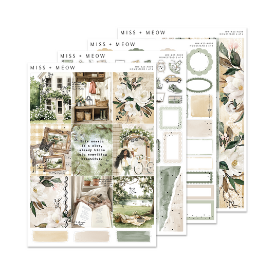 Homestead | Foiled Sticker Kit