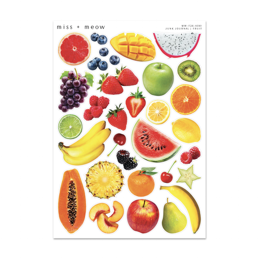 Junk Journal | Fruit