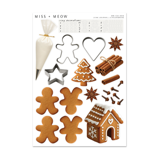 Junk Journal | Gingerbread