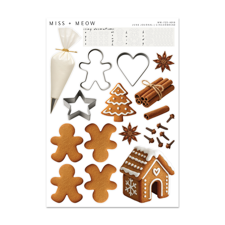 Junk Journal | Gingerbread