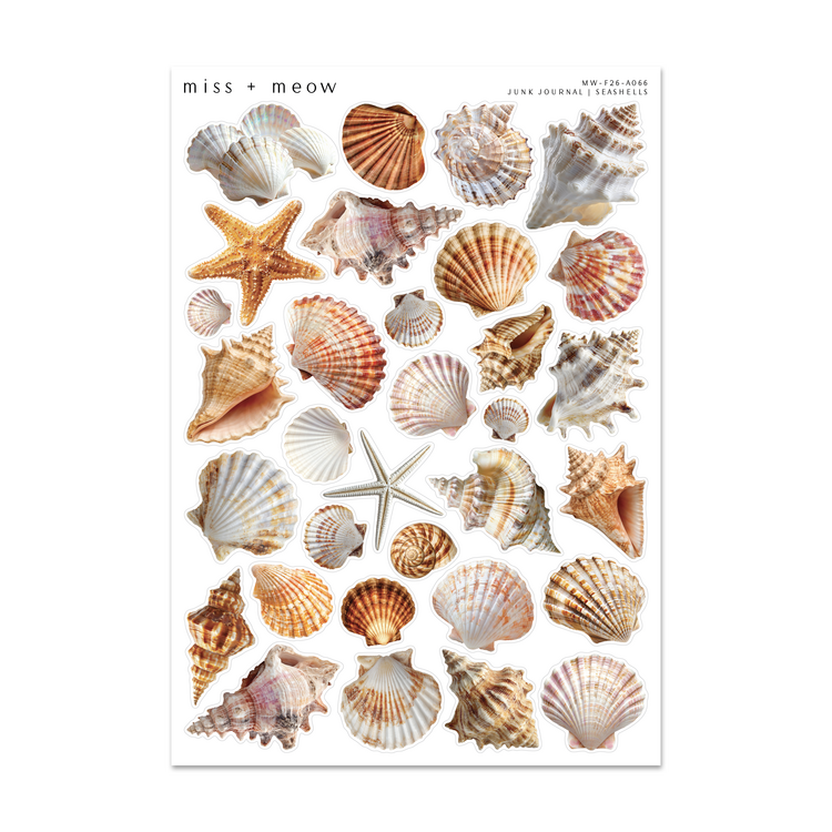 Junk Journal | Seashells