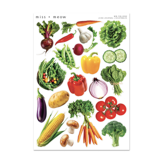 Junk Journal | Vegetables