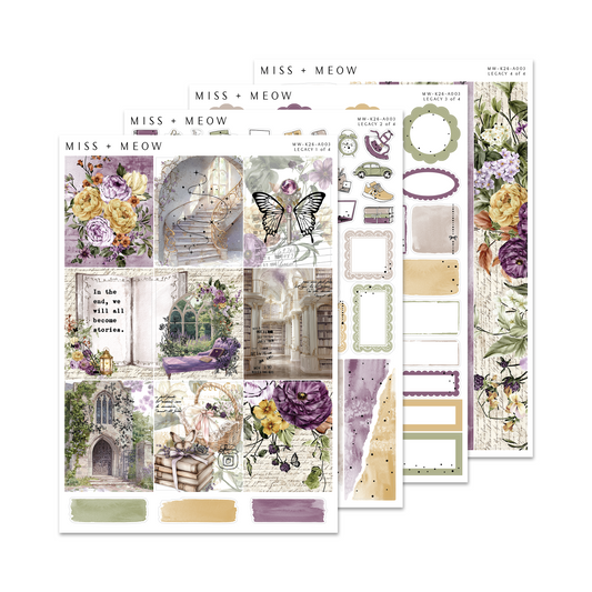 Legacy | Foiled Sticker Kit