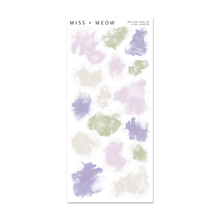 Lilac Garden | Add-On Stickers