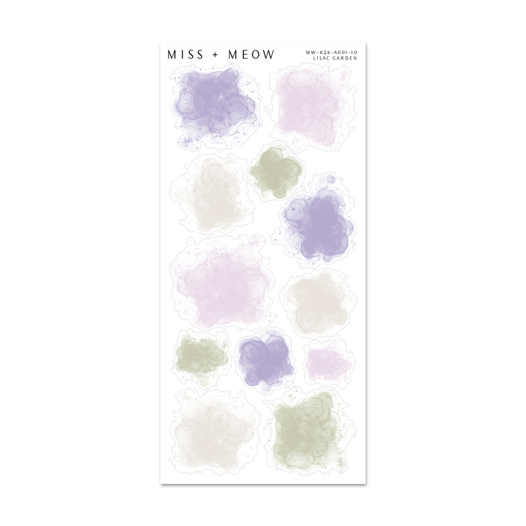 Lilac Garden | Add-On Stickers