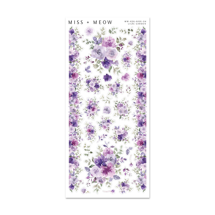 Lilac Garden | Add-On Stickers