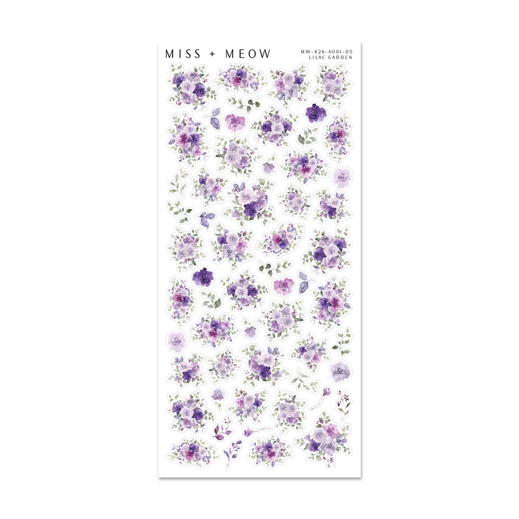 Lilac Garden | Add-On Stickers