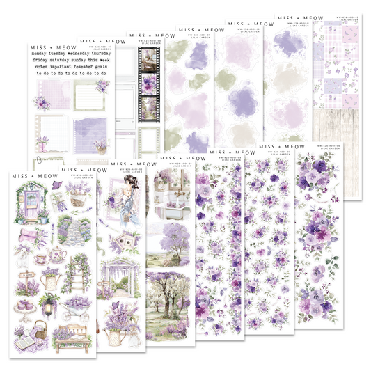 Lilac Garden | Add-On Stickers
