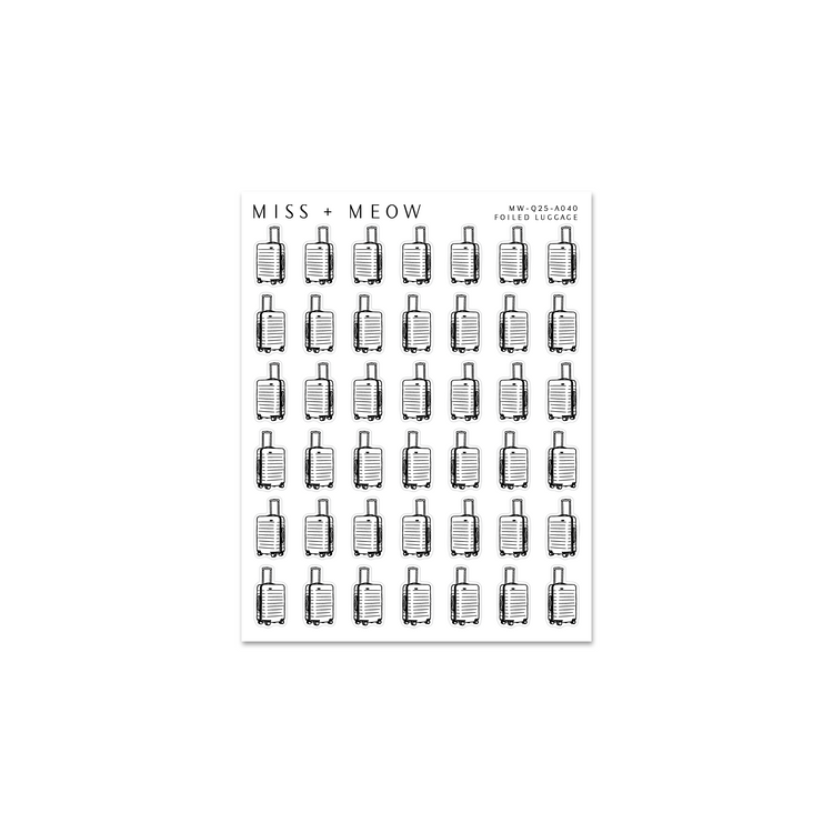 Icons | FOILED Luggage