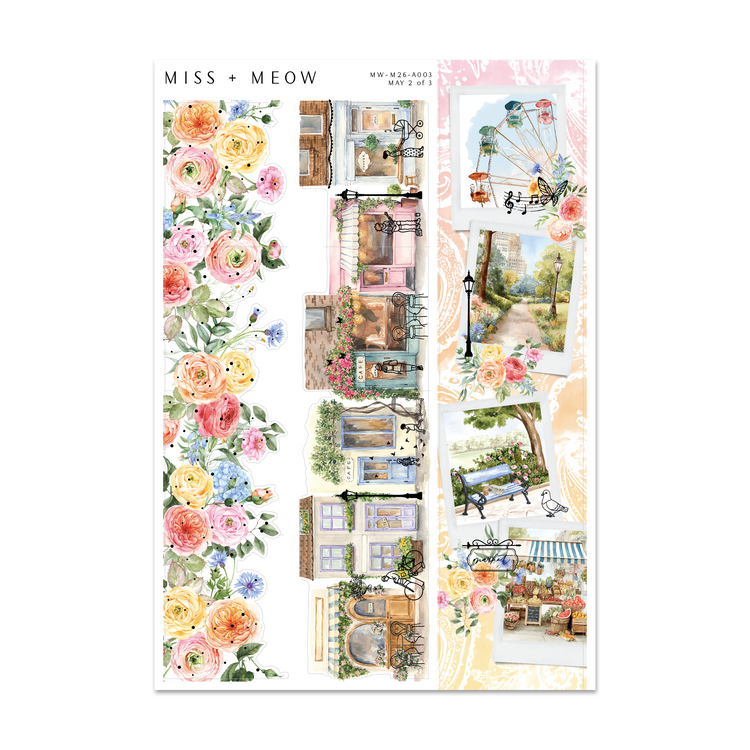 May 2026 | Foiled Monthly Sticker Kit