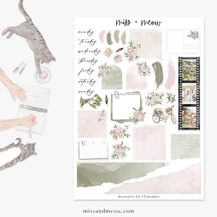 Meadow | Decorative Sticker Kit