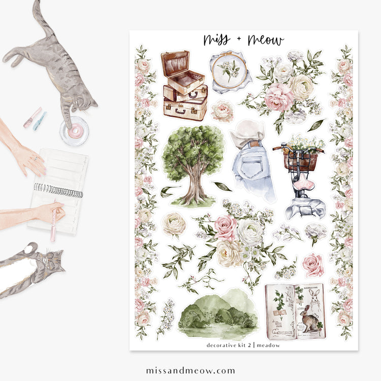 Meadow | Decorative Sticker Kit