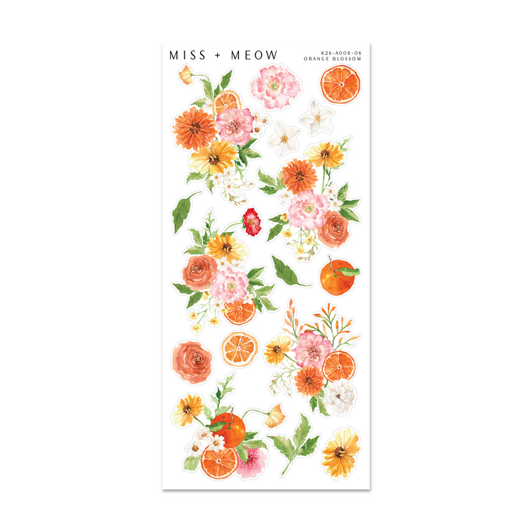 Orange Blossom | Add-On Stickers