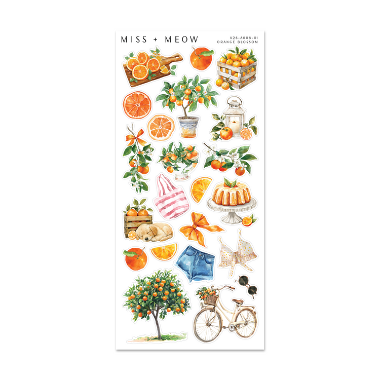 Orange Blossom | Add-On Stickers