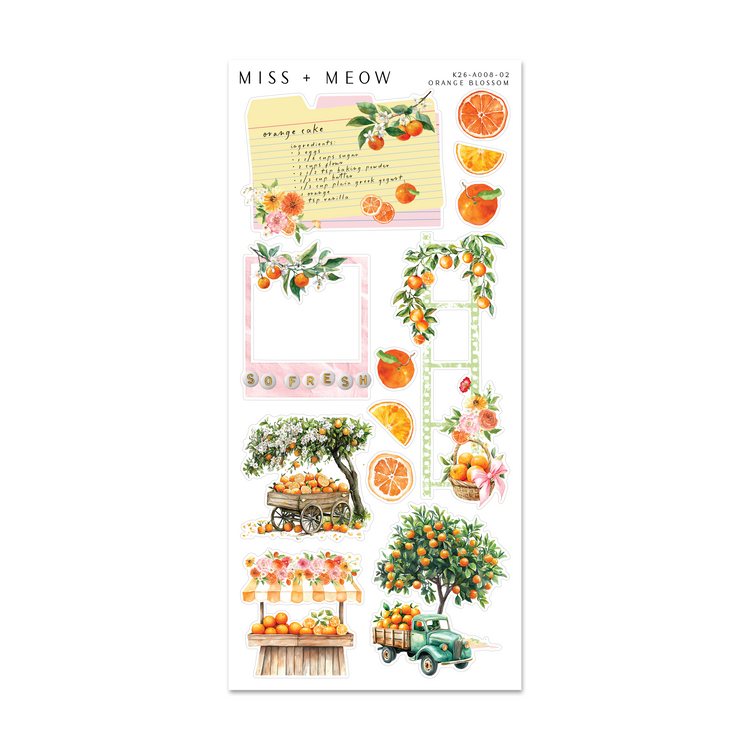 Orange Blossom | Add-On Stickers